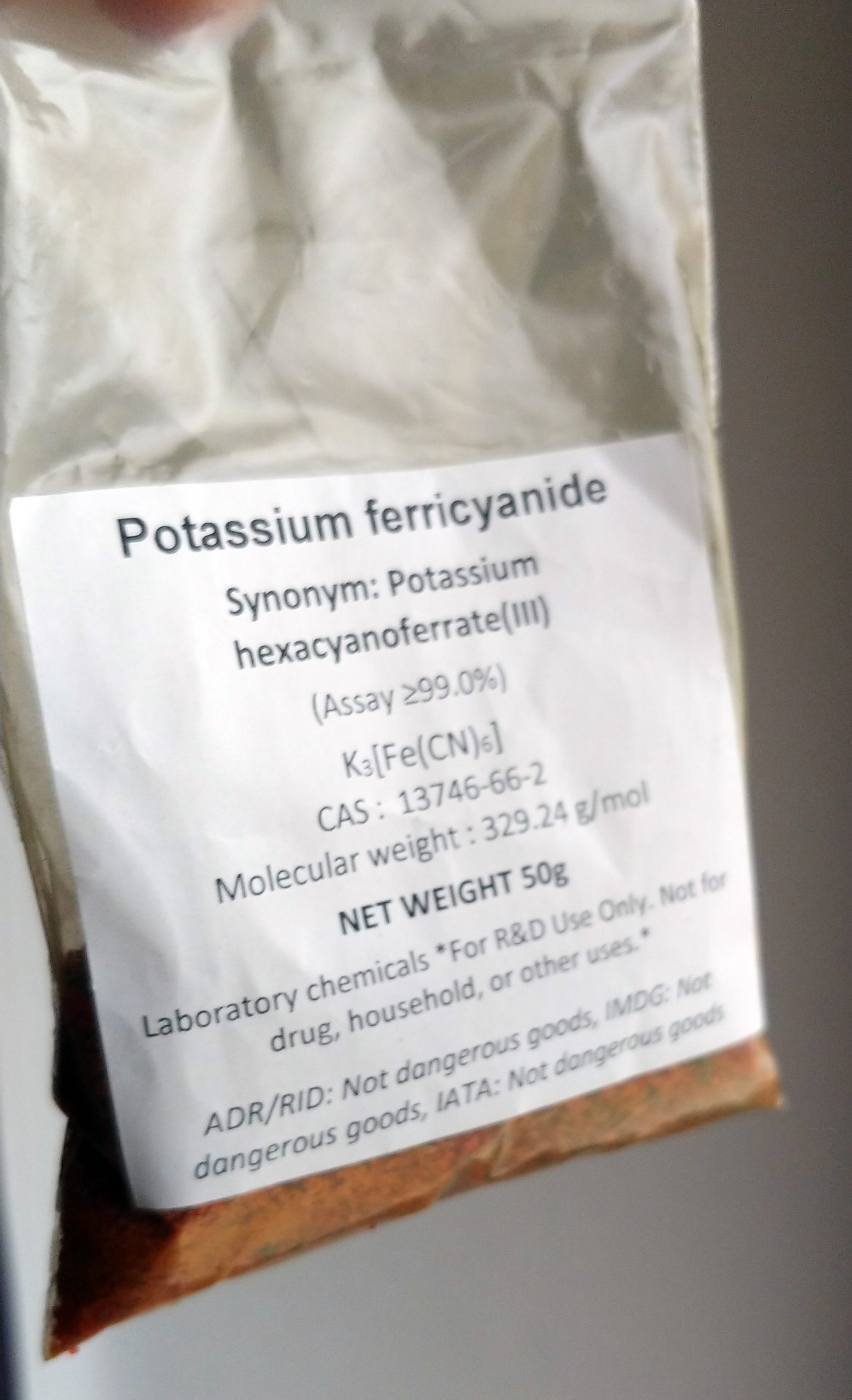 Ferricyanure de potassium-